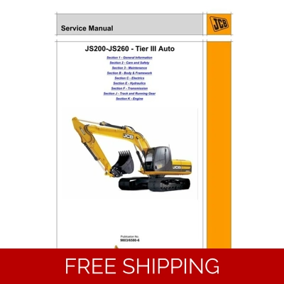 NEW HOLLAND E805 TIER 3 CRAWLER EXCAVATORS SERVICE REPAIR MANUAL